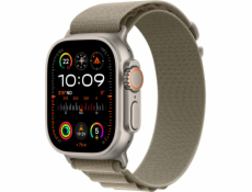 Apple Watch Ultra 2 GPS + mobilní chytré hodinky, 49mm titanové pouzdro s Camo Alpine Band - M