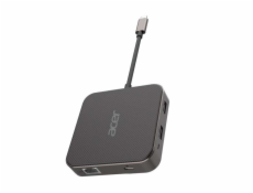 ACER Acer 7in1 USB4 8K Multi Display hub: 1 x HDMI + 1 DP + 2 x USB3.2 + 1 x USB C + 1 x RJ45 + 1 x 3.5mm audio port