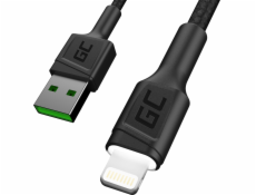 Green Cell USB kábel GCRay USB-Lightny kábel 200cm, LED podsvietenie