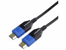 PremiumCord Ultra High Speed HDMI 2.1 optický kabel 8K@60Hz 4K@120Hz 20m zlacený
