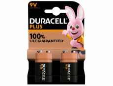 Duracell plus 9V, 2 kusy