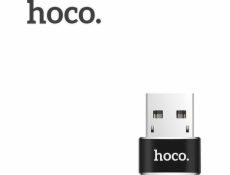 Adapter OTG HOCO UA6, USB / USB-C, černá