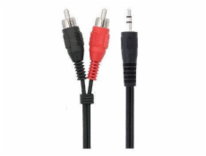 Kabel BLOW 3,5mm M, 2xRCA M, 3m, černý 91-295