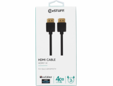 Kabel ESTUFF HDMI M, HDMI M, 1,4 m, černý ES606003-3MBLACK