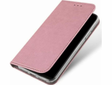 Kniha inteligentního magnetu Samsung A33 A336 Pink Gold/Rose Gold pouzdro