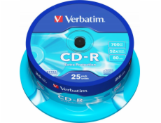 Verbatim CD-R 700 MB 52x 25 kusov (43432)