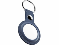 KeyBudz KeyBudz AirTag Keyring - ochranné kožené púzdro pre AirTag 2-pack (Cobalt Blue)