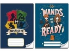 Benjamin Notebook A5/32K mriežka Harry Potter (10 ks)