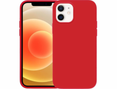 Farebný kryt Crong Crong - obal na iPhone 12 / iPhone 12 Pro (červený)