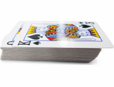Súprava 2 balíčkov hracích kariet Coated Box 2 x 54 ks Poker Bridge