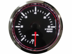Auto GAUGE Clock AUTO GAUGE 52mm STP2B Diesel Tachometer