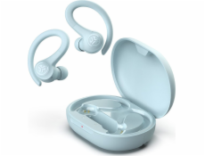 Bezdrôtové slúchadlá JLab Audio Headphones Svetlomodré slúchadlá cez uši JLab Go Air Sport