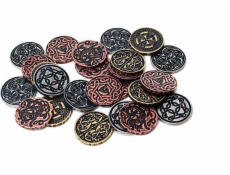 Kovové mince Drawlab Entertainment – keltské (sada 24 mincí)