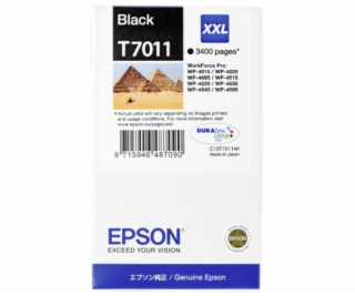 Epson ink cartridge XXL black T 701 WorkForce Pro       T...