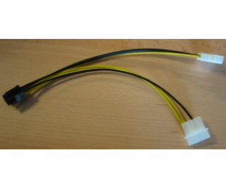 Redukcia 6 PIN konektora pre PCI-E karty ze zdroje