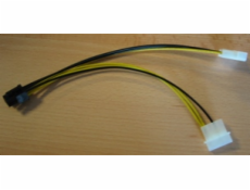 Redukcia 6 PIN konektora pre PCI-E karty ze zdroje