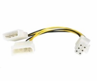 PremiumCord Redukcia napájacia 5.25 "Molex - 6 pin pre PC...
