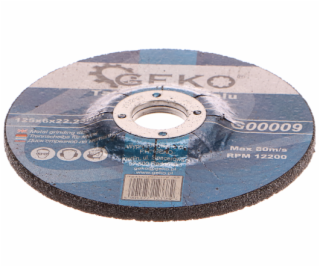 Řezný kotouč na ocel, 125x6x22,23mm, GEKO