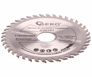 GEKO Kotouč pilový vidiový, 115x22x40T