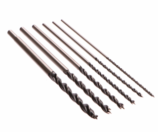 Vrtáky do dřeva, sada 6ks, 4-12mm, délka 300mm, GEKO