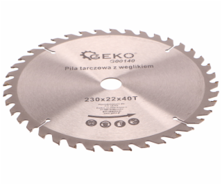Kotouč pilový vidiový, 230x22x40T, GEKO
