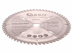 Kotouč pilový vidiový, 230x22x60T, GEKO
