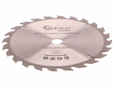 Kotouč pilový vidiový, 205x20x24T, GEKO