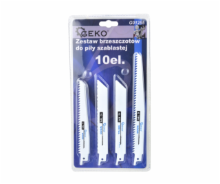 Pilové listy bimetalové, sada 10ks, GEKO