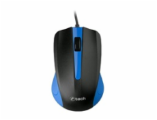 C-TECH myš WM-01, modrá, USB