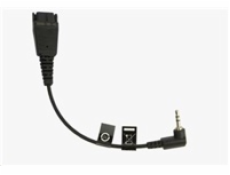 Jabra kabel QD -> 2,5 mm jack, 15 cm
