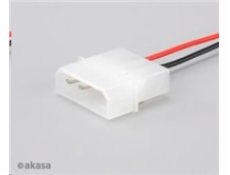 AKASA Kabel SATA kombinovany kabel pro připojení slim DVD a BR mechanik, 40cm