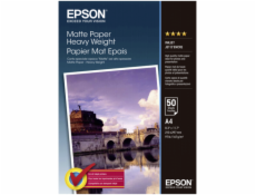 Epson Matte Paper Heavy Weight A4, 50 Sheet, 167g    S041256