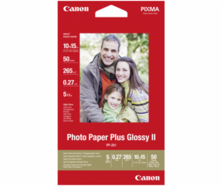 Canon PP-201 10x15 cm, 50 listov Photo Paper Plus leskly ...