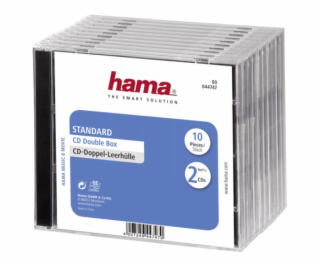 Hama CD Double Box 10pcs Jewel-Case                 44747