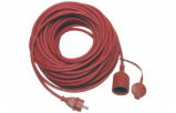 REV predlzenie IP44 25m cervena