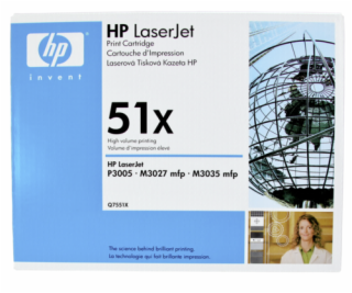 HP Toner Q 7551 X black     51 X