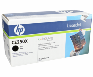 HP Toner CE 250 X cierna No. 504 X