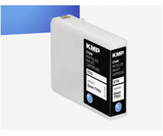 KMP E134 atram. kazeta azurova kompatibilne s Epson T7022