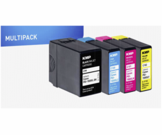 KMP C99V Multipack BK/C/M/Y kompatibilna s Canon PGI-1500 XL