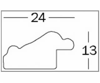 Walther Lounge zlata 20x30 plast JA030G