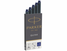 Parker cartridge Quink modrá 1x5 