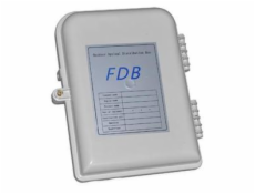 Optický spojovací box pre 16 pigtailov vr. kaziet