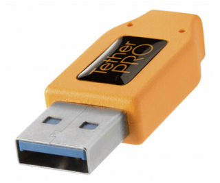 Tether Tools USB 3.0 to USB-C 4,60m oranzova