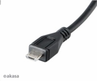 AKASA Kabel redukce USB OTG Micro USB male na USB Type A ...