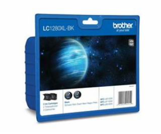 BROTHER LC-1280XLBK  Ink Black Twin Pack pre MFC-J6910DW