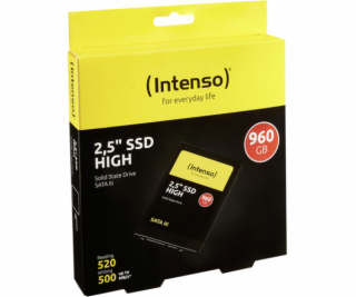 Intenso 2,5  SSD HIGH      960GB SATA III pam. karta