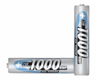 1x4 Ansmann NiMH rech. battery 1000 Micro AAA 950 mAh