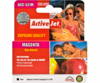 ActiveJet Ink cartridge Canon CLI-521M (WITH CHIP) ACC-521M