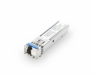DIGITUS 1.25 Gbps BiDi WDM SFP Module, Up to 20km, Single...