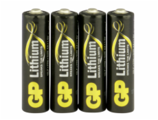 1x4 GP Lithium Mignon 1,5V AA                     07015LF-C